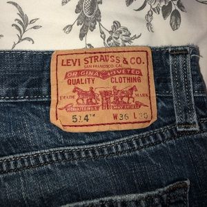 LEVI STRAUSS 514 slim straight jeans!